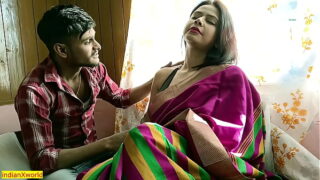 Big Boobs Indian Telugu Bhabhi Having Hot Sex With Her Dever Video