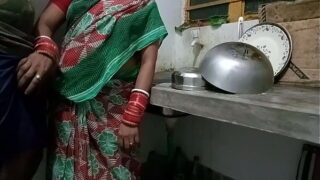 Big boobs woman telugu sex videos with hubby in the kitchen