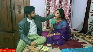 Horny Indian student having sex with Biology madam Indian hot sex with clear hindi audio