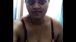 horny telugu aunt showing her boobs Video