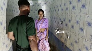 Hot Indian Telugu Village Hot Girlfriend Pussy Fucking In Bathroom Video