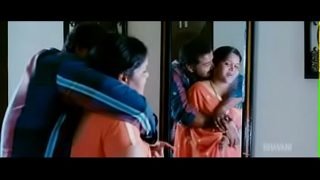 Indian desi Aunty calling neighbour boyfriend after husband went to office Video