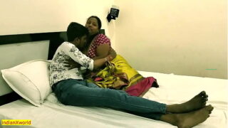 Indian husband fucking wife sister with dirty taking but caught by wife