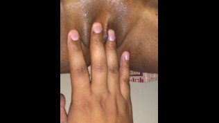 Massaging Indian Teen Tight Pussy