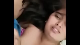 Swathi naidu blowjob and getting fucked by boyfriend on bed Video