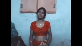 Telugu Village wife in saree enjoying with husband sex